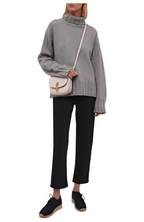 Женская замшевые ботинки GIORGIO ARMANI темно-синего цвета по цене 56950 руб., арт. X1C221/XF598 | Фото 2 Женская замшевые ботинки GIORGIO ARMANI темно-синего цвета, арт. X1C221/XF598 | Фото 2 (Подошва: Платформа; Материал внутренний: Натуральная кожа)