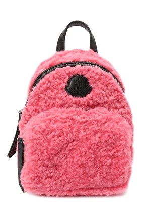 Женский рюкзак kilia small MONCLER розового цвета, арт. G2-09B-5L600-00-54AM6 | Фото 1 (Материал: Текстиль; Стили: Кэжуэл; Ремень/цепочка: На ремешке; Размер: mini)
