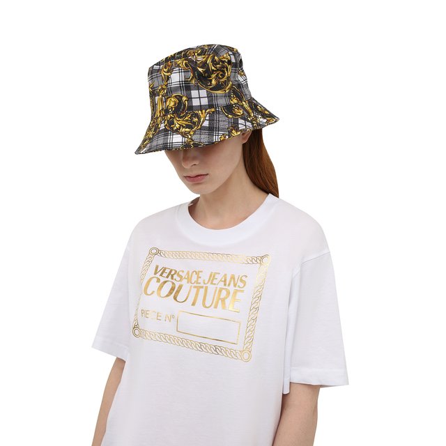 фото Хлопковая панама versace jeans couture