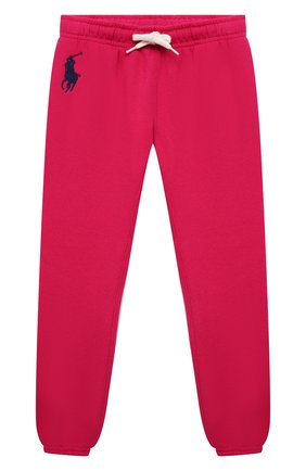Детские хлопковые джоггеры POLO RALPH LAUREN фуксия цвета по цене 8845 руб., арт. 311854719 | Фото 1 Детские хлопковые джоггеры POLO RALPH LAUREN фуксия цвета, арт. 311854719 | Фото 1 (Материал внешний: Синтетический материал, Хлопок; Девочки Кросс-КТ: Джоггеры-одежда, Брюки-спорт; Ростовка одежда: 18 мес | 86 см, 2 года | 92 см, 4 года | 104 см)