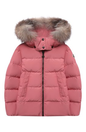 Детский комплект из куртки и комбинезона MONCLER розового цвета по цене 100200 руб., арт. G2-954-1F501-12-57244/8-10A | Фото 2 Детский комплект из куртки и комбинезона MONCLER розового цвета, арт. G2-954-1F501-12-57244/8-10A | Фото 2 (Рукава: Длинные; Девочки Кросс-КТ: Комбинезон-верхняя одежда)