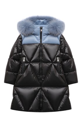 Детское пуховое пальто hyame MONCLER синего цвета по цене 71300 руб., арт. G2-954-1C546-12-68950/4-6A | Фото 1 Детское пуховое пальто hyame MONCLER синего цвета, арт. G2-954-1C546-12-68950/4-6A | Фото 1 (Материал утеплителя: Пух и перо; Материал внешний: Синтетический материал; Материал подклада: Синтетический материал; Рукава: Длинные; Девочки Кросс-КТ: Пуховик-верхняя одежда; Кросс-КТ: Сезон: зима; Ростовка одежда: 4 года | 104 см, 5 лет | 110 см, 6 лет | 116 см)