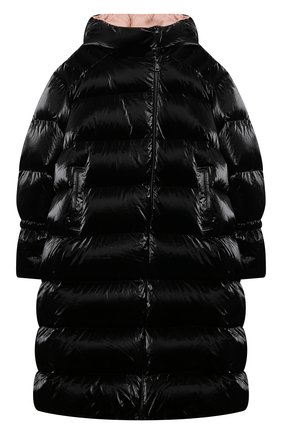 Детское пуховое пальто odetta MONCLER черного цвета по цене 86600 руб., арт. G2-954-1C544-10-53A3H/12-14A | Фото 1 Детское пуховое пальто odetta MONCLER черного цвета, арт. G2-954-1C544-10-53A3H/12-14A | Фото 1 (Материал внешний: Синтетический материал; Материал утеплителя: Пух и перо; Рукава: Длинные; Материал подклада: Синтетический материал; Девочки Кросс-КТ: Пуховик-верхняя одежда; Кросс-КТ: Сезон: зима; Одежда девочки: Одежда девочки; Ростовка одежда: 12 лет | 152 см, 16 лет | 164 см)
