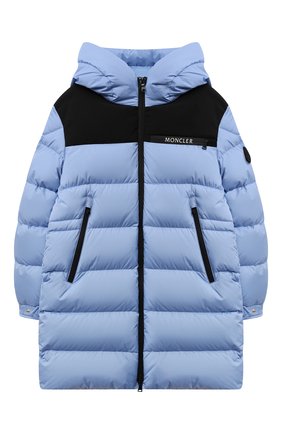 Детское пуховое пальто nuray MONCLER голубого цвета по цене 75700 руб., арт. G2-954-1C538-20-68352/8-10A | Фото 1 Детское пуховое пальто nuray MONCLER голубого цвета, арт. G2-954-1C538-20-68352/8-10A | Фото 1 (Материал подклада: Синтетический материал; Материал утеплителя: Пух и перо; Материал внешний: Синтетический материал; Мальчики Кросс-КТ: Пуховик-верхняя одежда; Рукава: Длинные; Кросс-КТ: Сезон: зима)