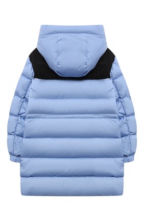 Детское пуховое пальто nuray MONCLER голубого цвета по цене 83300 руб., арт. G2-954-1C538-20-68352/12-14A | Фото 2 Детское пуховое пальто nuray MONCLER голубого цвета, арт. G2-954-1C538-20-68352/12-14A | Фото 2 (Материал подклада: Синтетический материал; Материал внешний: Синтетический материал; Материал утеплителя: Пух и перо; Мальчики Кросс-КТ: Пуховик-верхняя одежда; Рукава: Длинные; Кросс-КТ: Сезон: зима)
