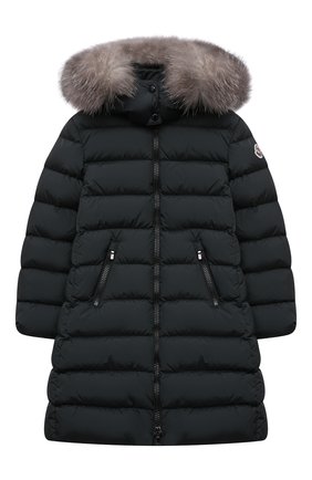 Детское пуховое пальто abelle MONCLER ENFANT темно-зеленого цвета по цене 77900 руб., арт. G2-954-1C520-12-68352/8-10A | Фото 1 Детское пуховое пальто abelle MONCLER ENFANT темно-зеленого цвета, арт. G2-954-1C520-12-68352/8-10A | Фото 1 (Материал внешний: Синтетический материал; Материал подклада: Синтетический материал; Материал утеплителя: Пух и перо; Девочки Кросс-КТ: Пуховик-верхняя одежда; Рукава: Длинные; Кросс-КТ: Сезон: зима; Ростовка одежда: 8 лет | 128 см)