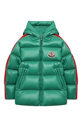 Детского пуховая куртка dincer MONCLER зеленого цвета по цене 58300 руб., арт. G2-954-1A55R-20-68950/4-6A | Фото 1 Детского пуховая куртка dincer MONCLER зеленого цвета, арт. G2-954-1A55R-20-68950/4-6A | Фото 1 (Материал утеплителя: Пух и перо; Рукава: Длинные; Материал подклада: Синтетический материал; Материал внешний: Синтетический материал; Мальчики Кросс-КТ: Пуховик-верхняя одежда; Кросс-КТ: Сезон: зима)