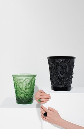 Ваза mures LALIQUE зеленого цвета по цене 435000 руб., арт. 10746000 | Фото 2 Ваза mures LALIQUE зеленого цвета, арт. 10746000 | Фото 2 (Ограничения доставки: fragile-2)