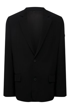 Женский жакет из вискозы BALENCIAGA черного цвета по цене 156000 руб., арт. 674431/TJ025 | Фото 1 Женский жакет из вискозы BALENCIAGA черного цвета, арт. 674431/TJ025 | Фото 1 (Длина (для топов): Удлиненные; Материал внешний: Вискоза; Рукава: Длинные; Материал подклада: Купро; Женское Кросс-КТ: Жакет-одежда; Стили: Кэжуэл; 1-2-бортные: Однобортные)