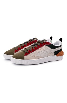 Кожаные кеды Suede Bloc WTFormstripe | Фото №1 Кожаные кеды Suede Bloc WTFormstripe | Фото №1