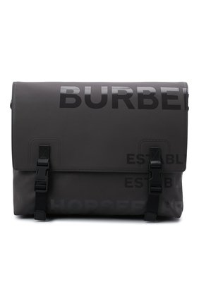 Мужская текстильная сумка lock BURBERRY серого цвета по цене 100000 руб., арт. 8043704 | Фото 1 Мужская текстильная сумка lock BURBERRY серого цвета, арт. 8043704 | Фото 1 (Ремень/цепочка: На ремешке; Материал: Текстиль; Размер: medium)