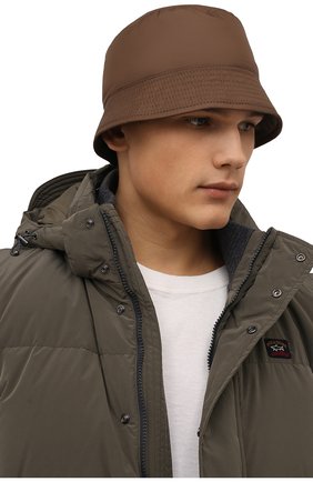 Мужская панама Z ZEGNA коричневого цвета по цене 31850 руб., арт. Z2I79H/B2T | Фото 2 Мужская панама Z ZEGNA коричневого цвета, арт. Z2I79H/B2T | Фото 2 (Материал: Синтетический материал, Текстиль)