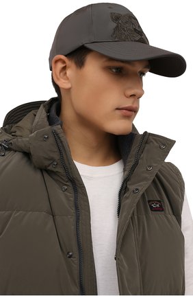 Мужской бейсболка KENZO хаки цвета по цене 9240 руб., арт. FA65AC301F20 | Фото 2 Мужской бейсболка KENZO хаки цвета, арт. FA65AC301F20 | Фото 2 (Материал: Текстиль, Синтетический материал)