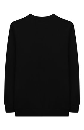 Детский хлопковый свитшот BALMAIN черного цвета по цене 44700 руб., арт. 6P4680 | Фото 2 Детский хлопковый свитшот BALMAIN черного цвета, арт. 6P4680 | Фото 2 (Материал внешний: Хлопок; Рукава: Длинные; Девочки Кросс-КТ: Свитшот-одежда; Ростовка одежда: 10 - 11 лет | 140 - 146см, 12 лет | 152 см, 13 - 15 лет | 158 см, 16 лет | 164 см, 8 лет | 128 см)