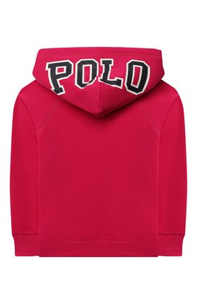 Детский хлопковое худи POLO RALPH LAUREN фуксия цвета по цене 7995 руб., арт. 313850677 | Фото 2 Детский хлопковое худи POLO RALPH LAUREN фуксия цвета, арт. 313850677 | Фото 2 (Материал внешний: Хлопок, Синтетический материал; Рукава: Длинные)