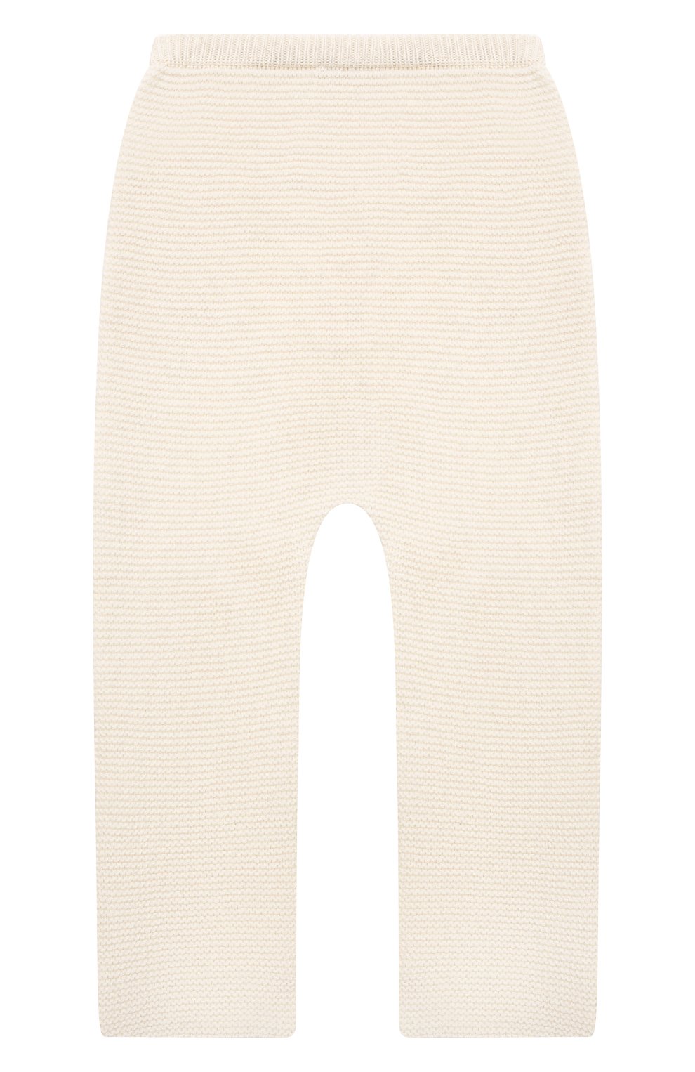 Детский комплект из пуловера и брюк BABY T белого цвета, арт. 21AI150C/1M-12M | Фото 5 (Кросс-КТ НВ: Костюм; Материал внешний: Шерсть; Рукава: Длинные)