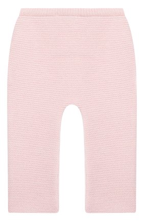 Детский комплект из пуловера и брюк BABY T розового цвета, арт. 21AI150C/18M-3A | Фото 5 (Кросс-КТ НВ: Костюм; Материал внешний: Шерсть; Рукава: Длинные)