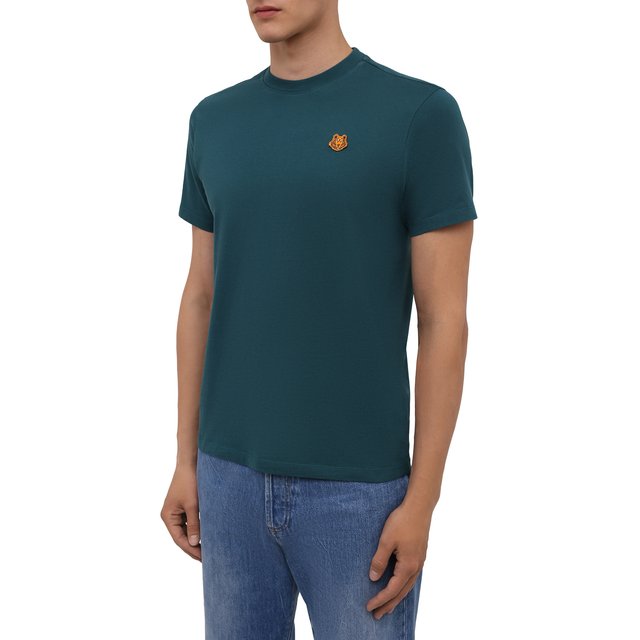 фото Хлопковая футболка kenzo