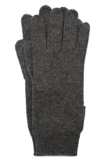 Детские кашемировые перчатки BRUNELLO CUCINELLI темно-серого цвета, арт. B12M14589C | Фото 1 (Материал: Текстиль, Кашемир, Шерсть)