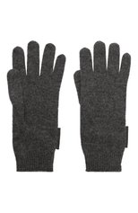 Детские кашемировые перчатки BRUNELLO CUCINELLI темно-серого цвета, арт. B12M14589C | Фото 2 (Материал: Текстиль, Кашемир, Шерсть)