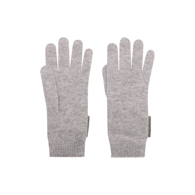 Кашемировые перчатки Brunello Cucinelli B12M14589C Фото 2