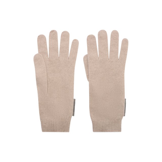 Кашемировые перчатки Brunello Cucinelli B12M14589C Фото 2