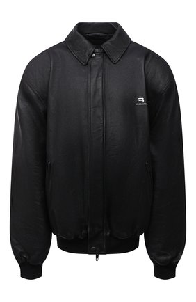 Женская кожаная куртка BALENCIAGA черного цвета по цене 283000 руб., арт. 674318/TLS01 | Фото 1 Женская кожаная куртка BALENCIAGA черного цвета, арт. 674318/TLS01 | Фото 1 (Рукава: Длинные; Длина (верхняя одежда): До середины бедра; Материал подклада: Купро; Кросс-КТ: Куртка; Женское Кросс-КТ: Замша и кожа)