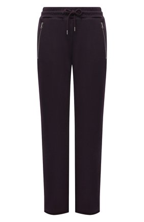 Женские хлопковые брюки DRIES VAN NOTEN фиолетового цвета по цене 32350 руб., арт. 212-011122-3612 | Фото 1 Женские хлопковые брюки DRIES VAN NOTEN фиолетового цвета, арт. 212-011122-3612 | Фото 1 (Длина (брюки, джинсы): Удлиненные; Материал внешний: Хлопок; Женское Кросс-КТ: Брюки-одежда; Стили: Спорт-шик; Силуэт Ж (брюки и джинсы): Прямые)