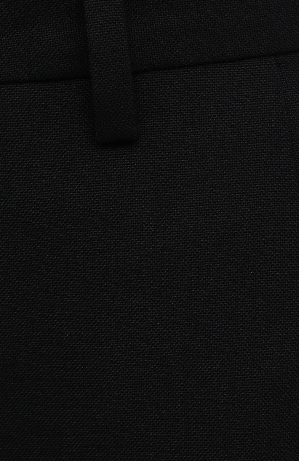 Женские шерстяные брюки DRIES VAN NOTEN черного цвета, арт. 212-010940-3183 | Фото 5 (Материал внешний: Шерсть; Длина (брюки, джинсы): Стандартные; Женское Кросс-КТ: Брюки-одежда; Силуэт Ж (брюки и джинсы): Прямые; Материал подклада: Вискоза; Стили: Кэжуэл)