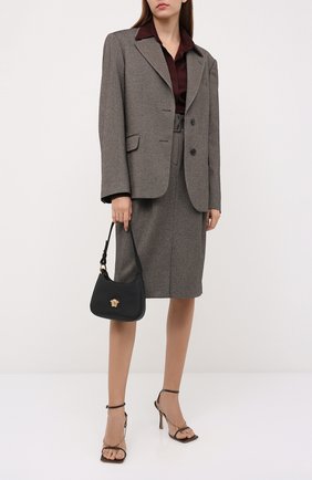 Женская юбка DRIES VAN NOTEN коричневого цвета по цене 48000 руб., арт. 212-010851-3042 | Фото 2 Женская юбка DRIES VAN NOTEN коричневого цвета, арт. 212-010851-3042 | Фото 2 (Материал внешний: Синтетический материал, Шерсть; Материал подклада: Вискоза; Длина Ж (юбки, платья, шорты): Миди; Стили: Кэжуэл; Женское Кросс-КТ: Юбка-одежда)