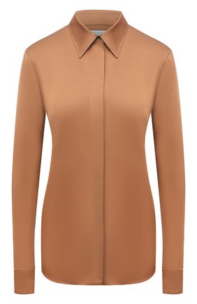 Женская рубашка из вискозы DRIES VAN NOTEN бежевого цвета по цене 38350 руб., арт. 212-010759-3159 | Фото 1 Женская рубашка из вискозы DRIES VAN NOTEN бежевого цвета, арт. 212-010759-3159 | Фото 1 (Рукава: Длинные; Длина (для топов): Стандартные; Материал внешний: Вискоза; Стили: Кэжуэл; Женское Кросс-КТ: Рубашка-одежда; Принт: Без принта)
