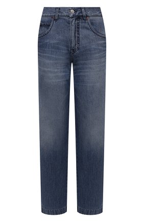 Женские джинсы VICTORIA BECKHAM синего цвета по цене 37450 руб., арт. 1521DJE002985A | Фото 1 Женские джинсы VICTORIA BECKHAM синего цвета, арт. 1521DJE002985A | Фото 1 (Материал внешний: Хлопок; Длина (брюки, джинсы): Стандартные; Стили: Кэжуэл; Кросс-КТ: Деним; Силуэт Ж (брюки и джинсы): Прямые)