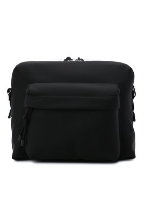 Мужская текстильная сумка VALENTINO черного цвета, арт. WY0B0B30/HQH | Фото 1 (Материал: Текстиль; Ремень/цепочка: На ремешке; Размер: medium)