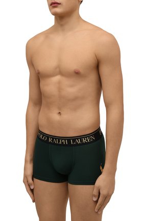 Мужские хлопковые боксеры POLO RALPH LAUREN зеленого цвета по цене 2420 руб., арт. 714843429/002 | Фото 2 Мужские хлопковые боксеры POLO RALPH LAUREN зеленого цвета, арт. 714843429/002 | Фото 2 (Материал внешний: Хлопок; Кросс-КТ: бельё; Мужское Кросс-КТ: Трусы)