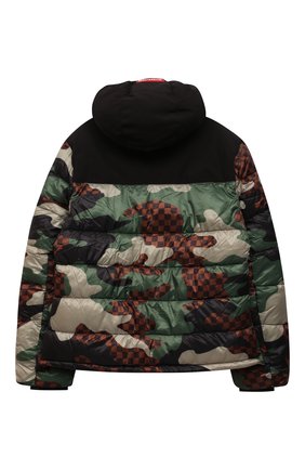 Детского куртка с капюшоном SPRAYGROUND хаки цвета по цене 22200 руб., арт. 20AISPY394 | Фото 2 Детского куртка с капюшоном SPRAYGROUND хаки цвета, арт. 20AISPY394 | Фото 2 (Материал подклада: Синтетический материал; Материал внешний: Синтетический материал; Рукава: Длинные; Мальчики Кросс-КТ: Пуховик-верхняя одежда; Кросс-КТ: Сезон: демисезон)