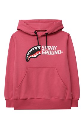 Детский хлопковое худи SPRAYGROUND розового цвета по цене 11200 руб., арт. SPY236PNK | Фото 1 Детский хлопковое худи SPRAYGROUND розового цвета, арт. SPY236PNK | Фото 1 (Рукава: Длинные; Материал внешний: Хлопок; Девочки Кросс-КТ: Толстовка-одежда; Ростовка одежда: 10 - 11 лет | 140 - 146см, 12 лет | 152 см, 13 - 15 лет | 158 см, 8 лет | 128 см)