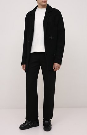 Кожаные кеды Rockstud Untitled | Фото №2 Кожаные кеды Rockstud Untitled | Фото №2