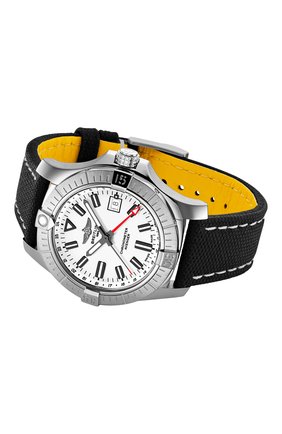 Мужские часы avenger automatic gmt 43 BREITLING бесцветного цвета по цене 341500 руб., арт. A32397101A1X2 | Фото 3 Мужские часы avenger automatic gmt 43 BREITLING бесцветного цвета, арт. A32397101A1X2 | Фото 3 (Механизм: Автомат; Материал корпуса: Сталь; Цвет циферблата: Белый)