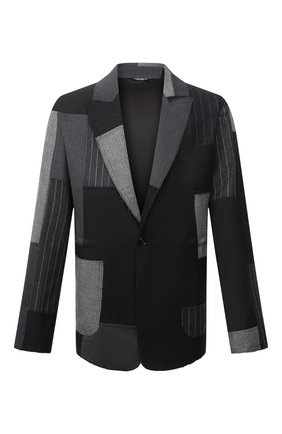 Мужской пиджак DOLCE & GABBANA темно-серого цвета по цене 167000 руб., арт. G2PQ3T/GES55 | Фото 1 Мужской пиджак DOLCE & GABBANA темно-серого цвета, арт. G2PQ3T/GES55 | Фото 1 (Материал внешний: Шерсть; Материал подклада: Вискоза; Рукава: Длинные; Длина (для топов): Стандартные; Стили: Бохо; 1-2-бортные: Однобортные; Случай: Повседневный; Пиджаки М: Прямой)