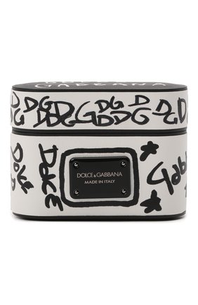 Кожаный чехол для airpods pro DOLCE & GABBANA белого цвета по цене 16200 руб., арт. BP2816/AQ276 | Фото 1 Кожаный чехол для airpods pro DOLCE & GABBANA белого цвета, арт. BP2816/AQ276 | Фото 1