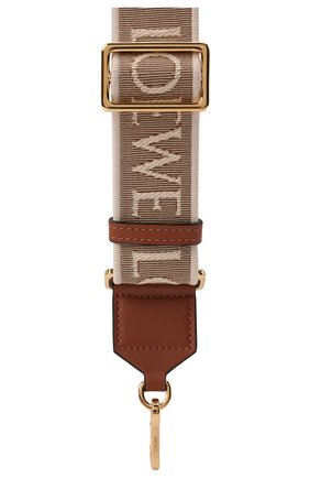Женские ремень для сумки anagram LOEWE бежевого цвета по цене 39950 руб., арт. C073T87X01 | Фото 2 Женские ремень для сумки anagram LOEWE бежевого цвета, арт. C073T87X01 | Фото 2 (Материал: Текстиль; Кросс-КТ: ремень-сумка)