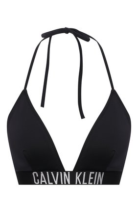 Женский треугольный бра CALVIN KLEIN черного цвета по цене 5565 руб., арт. KW0KW01224 | Фото 1 Женский треугольный бра CALVIN KLEIN черного цвета, арт. KW0KW01224 | Фото 1 (Материал внешний: Синтетический материал; Женское Кросс-КТ: Раздельные купальники)