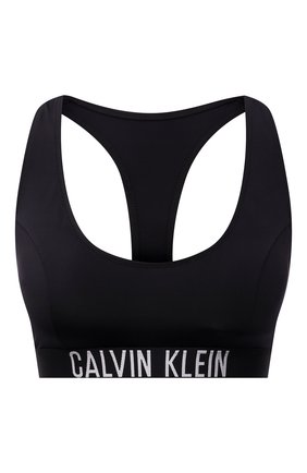 Женский бра-топ CALVIN KLEIN черного цвета по цене 6185 руб., арт. KW0KW01302 | Фото 1 Женский бра-топ CALVIN KLEIN черного цвета, арт. KW0KW01302 | Фото 1 (Материал внешний: Синтетический материал; Женское Кросс-КТ: Раздельные купальники)