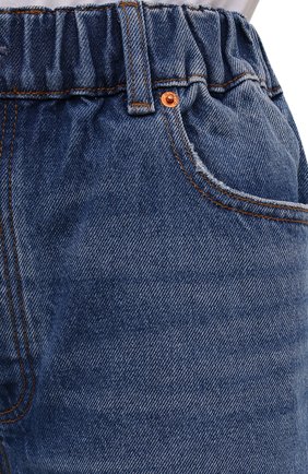 Женские джинсы DENIM X ALEXANDER WANG голубого цвета, арт. 4DC4214029 | Фото 5 (Кросс-КТ: Деним; Длина (брюки, джинсы): Стандартные; Силуэт Ж (брюки и джинсы): Прямые; Материал внешний: Хлопок, Деним; Стили: Кэжуэл)