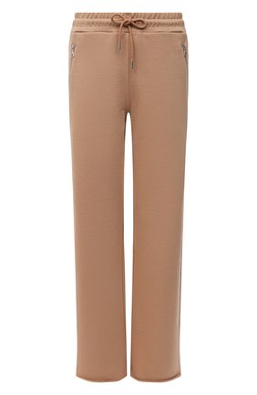 Женские хлопковые брюки DRIES VAN NOTEN бежевого цвета по цене 32350 руб., арт. 212-011122-3612 | Фото 1 Женские хлопковые брюки DRIES VAN NOTEN бежевого цвета, арт. 212-011122-3612 | Фото 1 (Материал внешний: Хлопок; Стили: Спорт-шик; Женское Кросс-КТ: Брюки-одежда; Кросс-КТ: Трикотаж; Силуэт Ж (брюки и джинсы): Прямые; Длина (брюки, джинсы): Удлиненные)