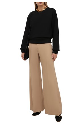 Женский хлопковый свитшот DRIES VAN NOTEN черного цвета по цене 24000 руб., арт. 212-011103-3612 | Фото 2 Женский хлопковый свитшот DRIES VAN NOTEN черного цвета, арт. 212-011103-3612 | Фото 2 (Материал внешний: Хлопок; Рукава: Длинные; Длина (для топов): Стандартные; Стили: Спорт-шик; Женское Кросс-КТ: Свитшот-одежда)