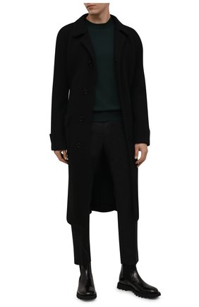 Мужские шерстяные брюки DOLCE & GABBANA темно-серого цвета по цене 62100 руб., арт. GY6IET/FR2TE | Фото 2 Мужские шерстяные брюки DOLCE & GABBANA темно-серого цвета, арт. GY6IET/FR2TE | Фото 2 (Материал внешний: Шерсть; Длина (брюки, джинсы): Стандартные; Случай: Формальный; Стили: Классический)