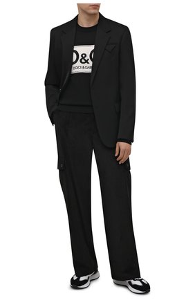 Мужские хлопковые брюки-карго DOLCE & GABBANA черного цвета по цене 66500 руб., арт. GWVPXT/FUVFE | Фото 2 Мужские хлопковые брюки-карго DOLCE & GABBANA черного цвета, арт. GWVPXT/FUVFE | Фото 2 (Длина (брюки, джинсы): Стандартные; Материал внешний: Хлопок; Случай: Повседневный; Силуэт М (брюки): Карго; Стили: Кэжуэл)