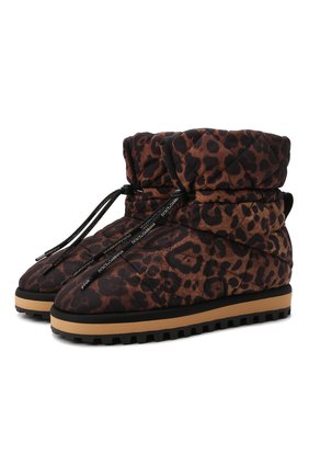 Мужские текстильные сапоги city boots DOLCE & GABBANA леопардового цвета по цене 65200 руб., арт. CS1909/A0841 | Фото 1 Мужские текстильные сапоги city boots DOLCE & GABBANA леопардового цвета, арт. CS1909/A0841 | Фото 1 (Подошва: Массивная; Материал внешний: Текстиль; Материал внутренний: Текстиль; Мужское Кросс-КТ: Сапоги-обувь)