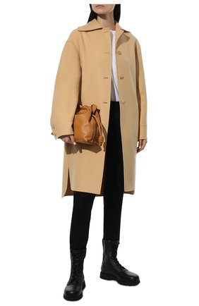 Женские кожаные ботинки JIL SANDER черного цвета по цене 74950 руб., арт. JS37266A-14172 | Фото 2 Женские кожаные ботинки JIL SANDER черного цвета, арт. JS37266A-14172 | Фото 2 (Каблук высота: Низкий; Подошва: Платформа; Материал внутренний: Натуральная кожа; Женское Кросс-КТ: Военные ботинки)